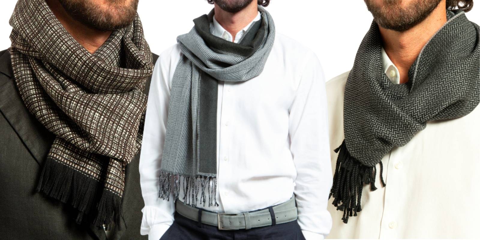 Come indossare una sciarpa da uomo per un outfit impeccabile - FiliDiLana